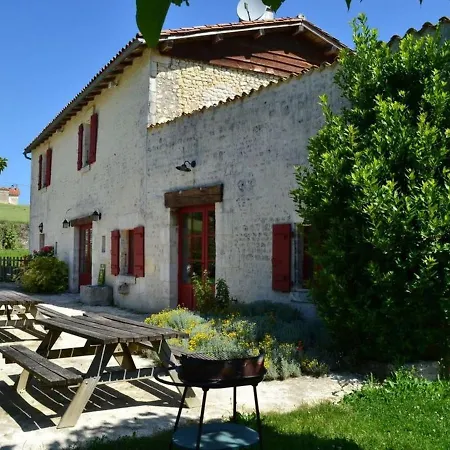 Ancien Moulin Renove Avec Piscine Et Jardin, Ideal Familles, Vignobles Du Cognac - Fr-1-653-88 度假居 *