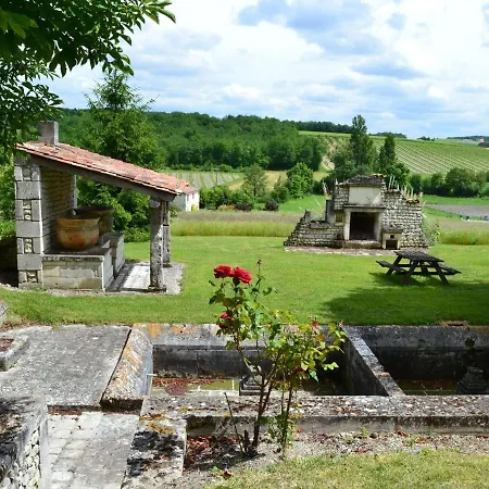 Ancien Moulin Renove Avec Piscine Et Jardin, Ideal Familles, Vignobles Du Cognac - Fr-1-653-88 度假居