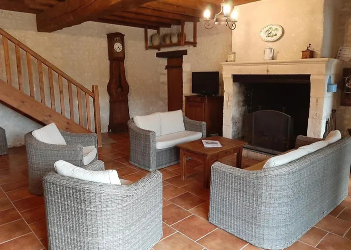 Сasa de vacaciones Ancien Moulin Rénové Avec Piscine Et Jardin, Idéal Familles, Vignobles Du Cognac - Fr-1-653-88 Lignieres-Ambleville